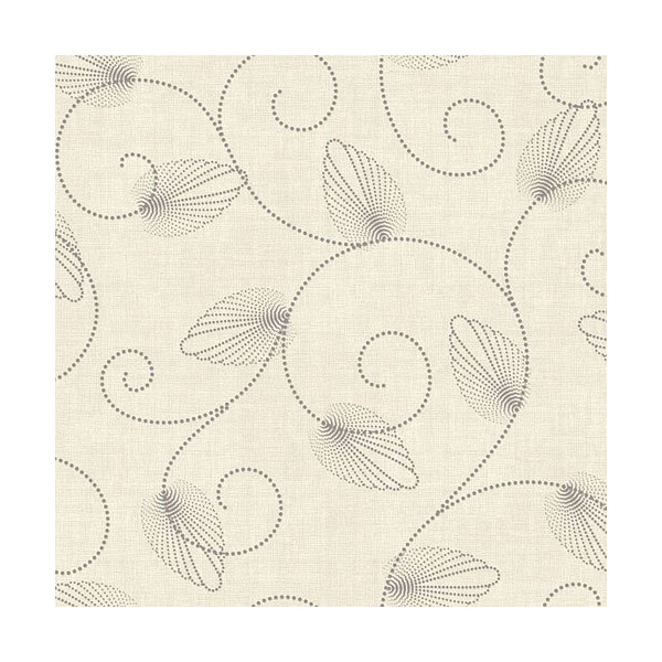 D-C-TABLE - Nappe ronde monte carlo jolice creme 150cm