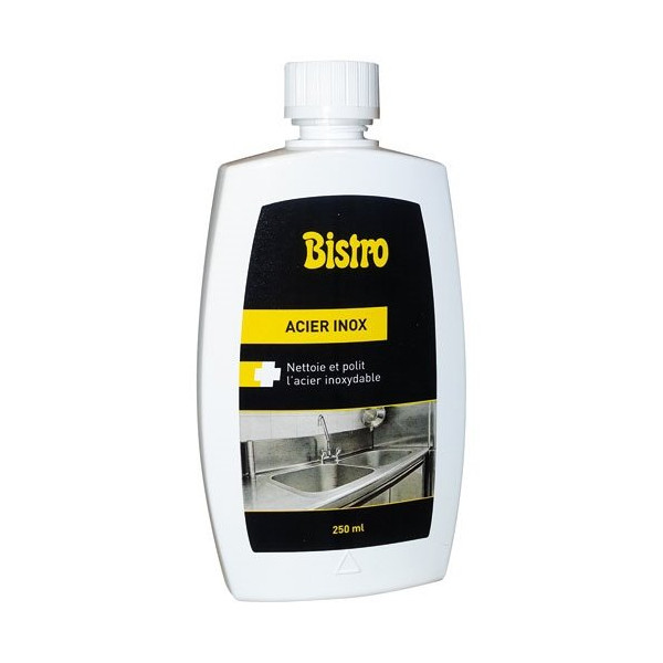 BISTRO - Bistro inox acier crème 250ml