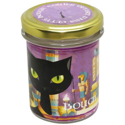 BOUGIE BIJOU CHAT 150G (Vendu par 1)