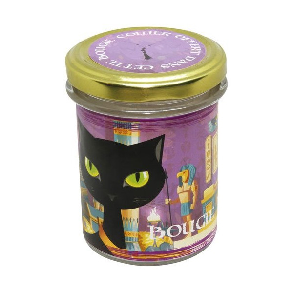 ODYSSEE DES SENS - Bougie bijou girly and boy chat 150g