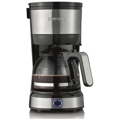 CAFETIERE 4-6T 0.46L NOIR INOX