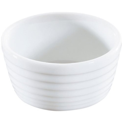 RAMEQUIN 11CM PORCELAINE BLANC (Vendu par 24)