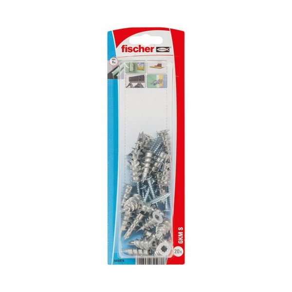 FISCHER - Chevillle autoperceuse metal gkmsf blister de 20
