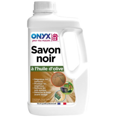 SAVON NOIR A L'HUILE D'OLIVE 1L ONYX