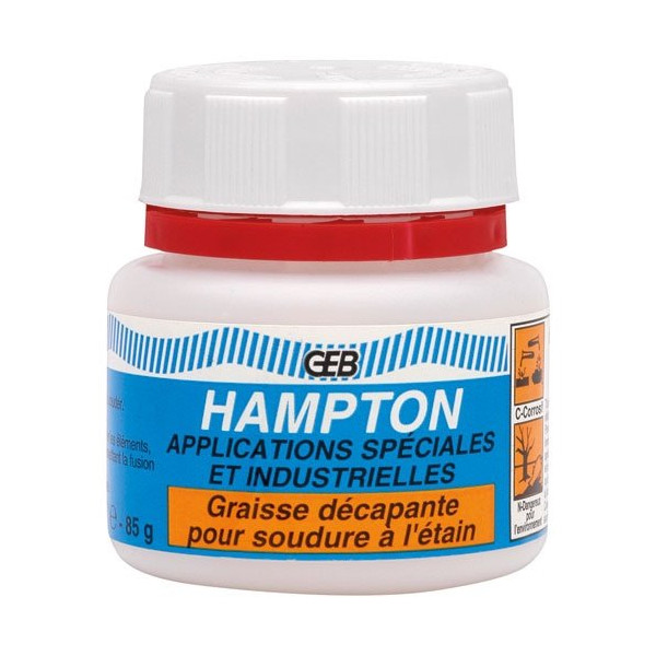 GEB - Hampton graisse décapante boîte 85g