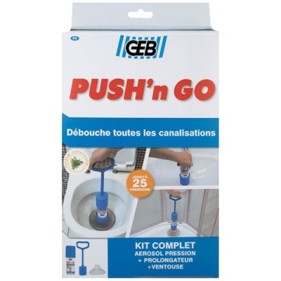 KIT DEBOUCHEUR PUSH N GO (Vendu par 1)
