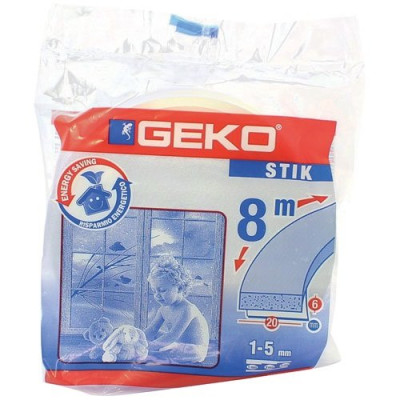 BOURRELET MOUSSE PU BLANC 19MMX6MMX10M (Vendu par 1)