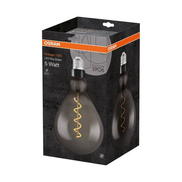 OSRAM - Led standard ed.1906 clair filament 5w12 éq 27 chaud
