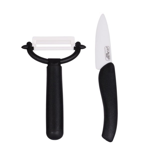 JEAN DUBOST - Set Couteau Office 8 cm + Éplucheur - Céramic