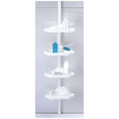 SERVITEUR DOUCHE PLAST ANGLE TELESCOP (Vendu par 1)