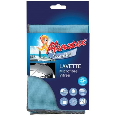 LAVETTE MICROFIBRE VITRE S/CAV 30X31 (Vendu par 1)