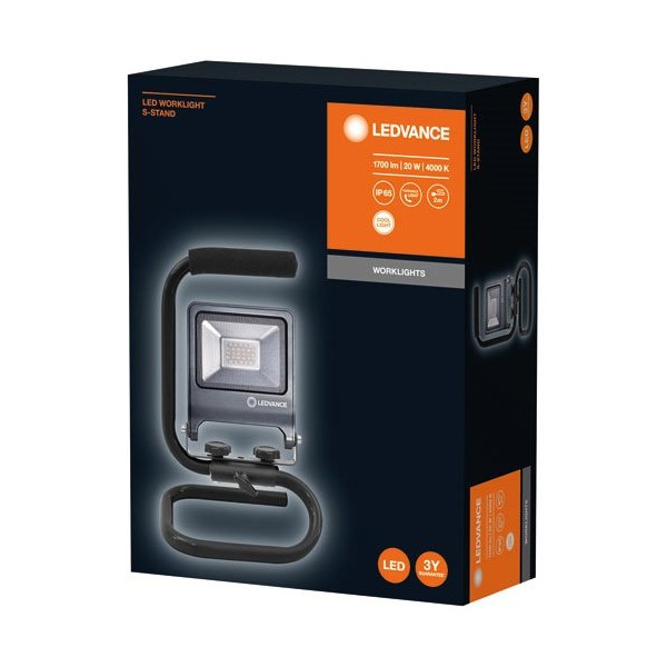 LEDVANCE - Projecteur worklight sur pied 20W1700lm