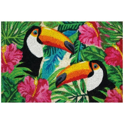 TAPIS COCO BLANCHI TOUCANS 40X60CM