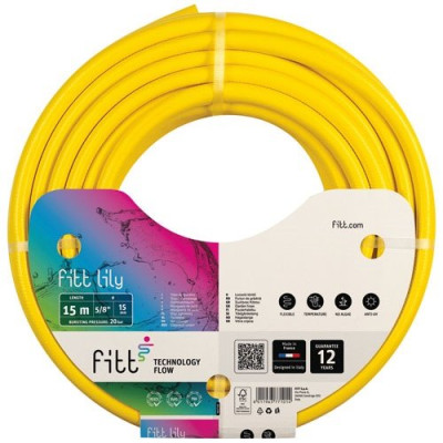 TUYAU FITT LILY JAUNE D15MM X25M