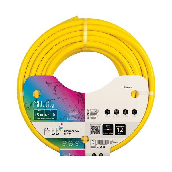 FITT - Tuyau fitt lily jaune d 15mm x 25m