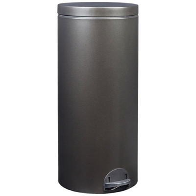 POUBELLE ELORA 30L NOIR BASALTE