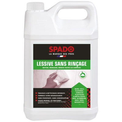 SPADO PRO LESSIVE GROS TRAVAUX 5L (Vendu par 1)