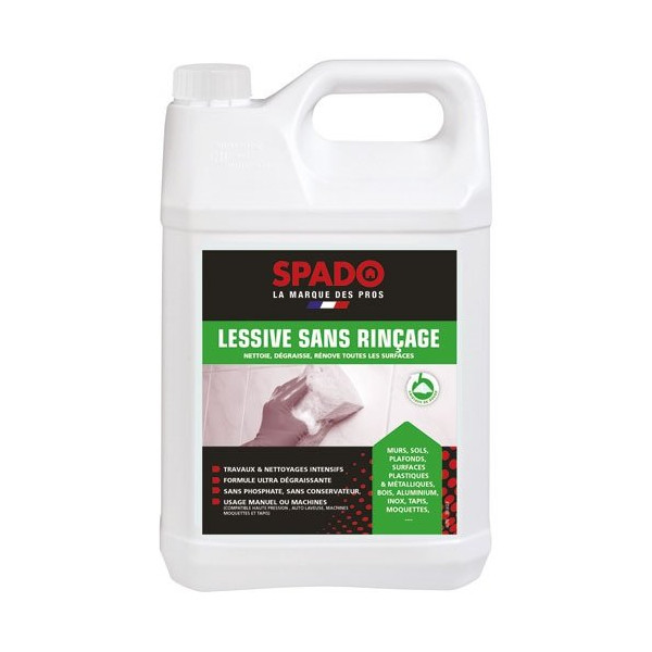SPADO - Spado pro lessive gros travaux sans rincage 5l
