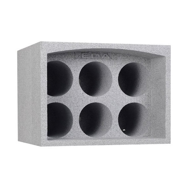 EDA - Casier polystirene expansé 6 bouteilles