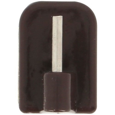 PITONS ADHESIFS MARRON X 4