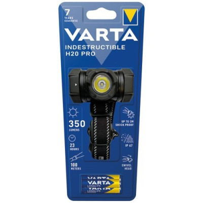 Varta indestructible H20 Pro LED Stirnlampe batteriebetrieben 350lm
