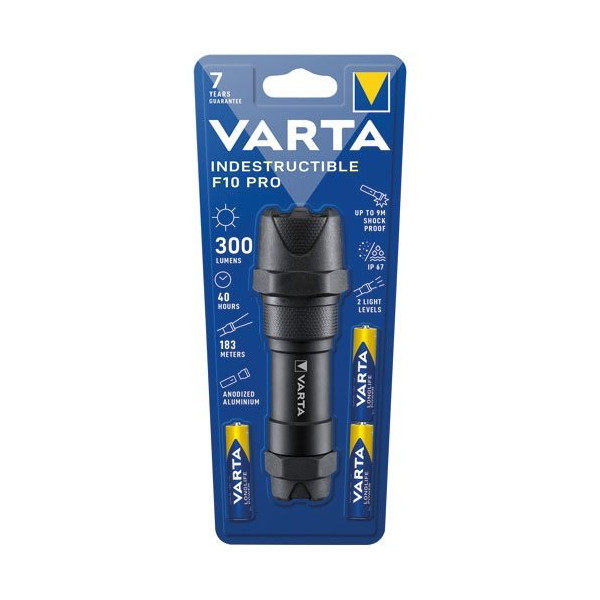 VARTA - Torche indestructible xtreme f10 3 aaa incluses