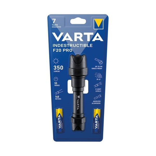 VARTA - Torche indestructible xtreme f20 2aa