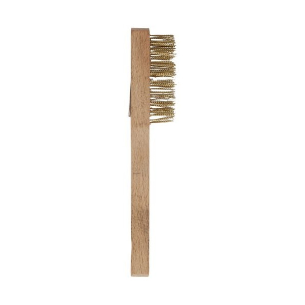 NORTON - Brosse main bougie bois laiton 180x40 Norton