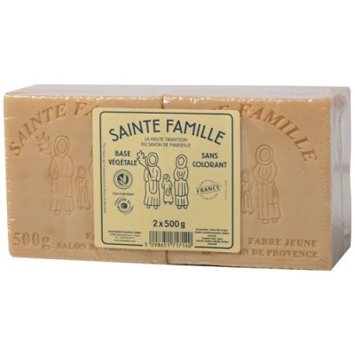 Savons de Marseille pour le linge ''La Sainte Famille'' 2x500gr