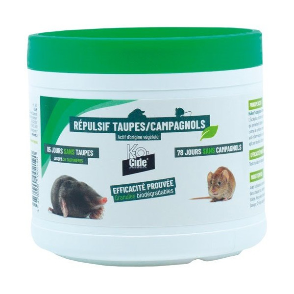 KOCIDE - Kocide répulsif taupe campagnol bio source 200g