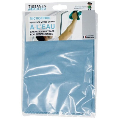 Lavette Spécial Vitrage Microvitre Bleu