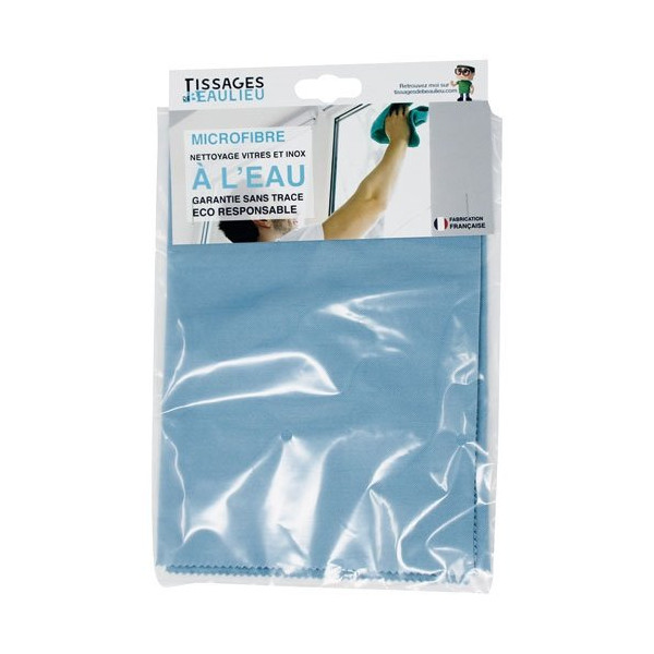 TISSAGES DE BEAULIEU - Lavette vitrage microvitre 53x70cm