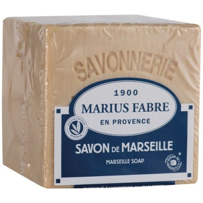 SAVON MARSEILLE BLANC SANS PALME 600G (Vendu par 1)