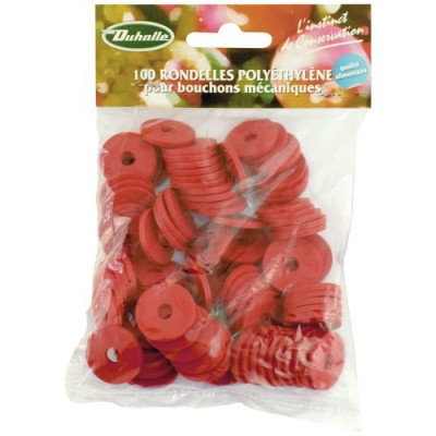 RONDELLE POLYETHYLENE BOUCH.MECA X100 (Vendu par 1)