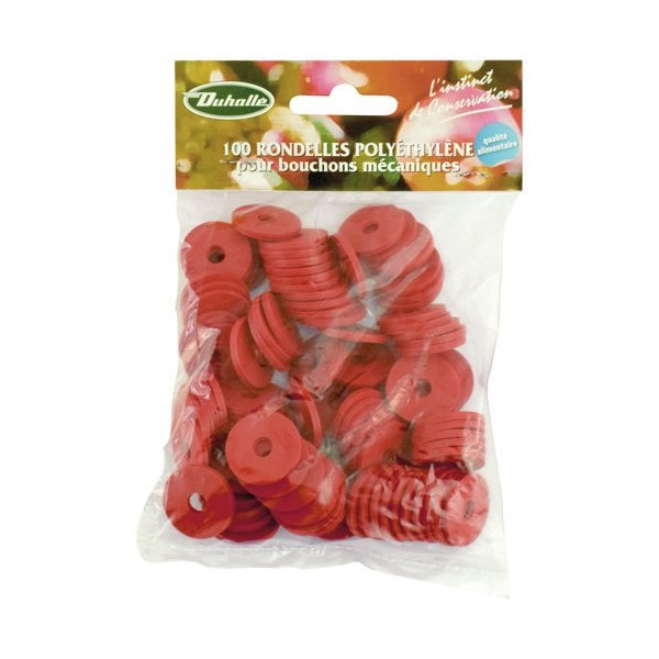 DUHALLE - Rondelle polyéthyène pour bouchons mécaniques x100