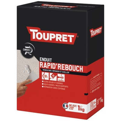 Enduit Rapid'Rebouch poudre 1kg