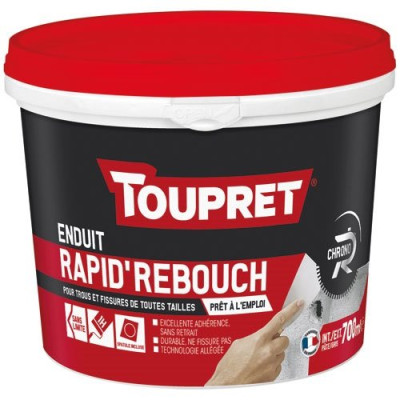 Enduit Rapid'Rebouch allégé pâte 700ml