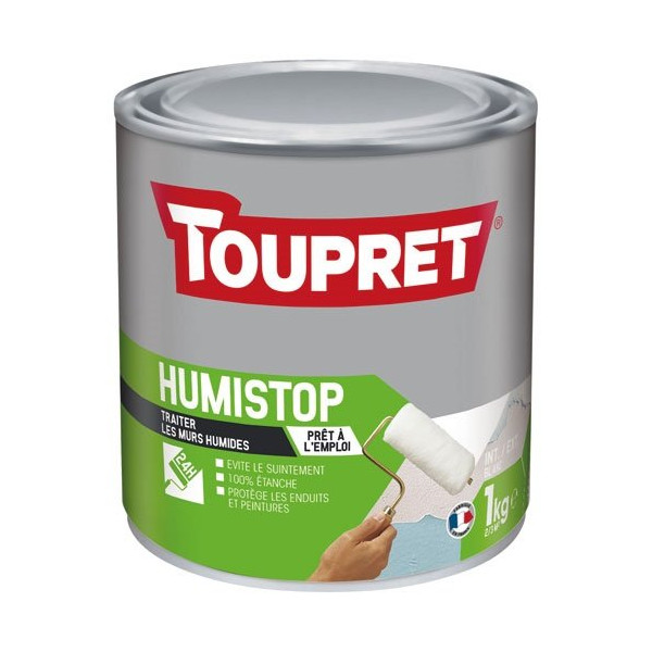 TOUPRET - Humistop liquide intérieur extérieur 1kg