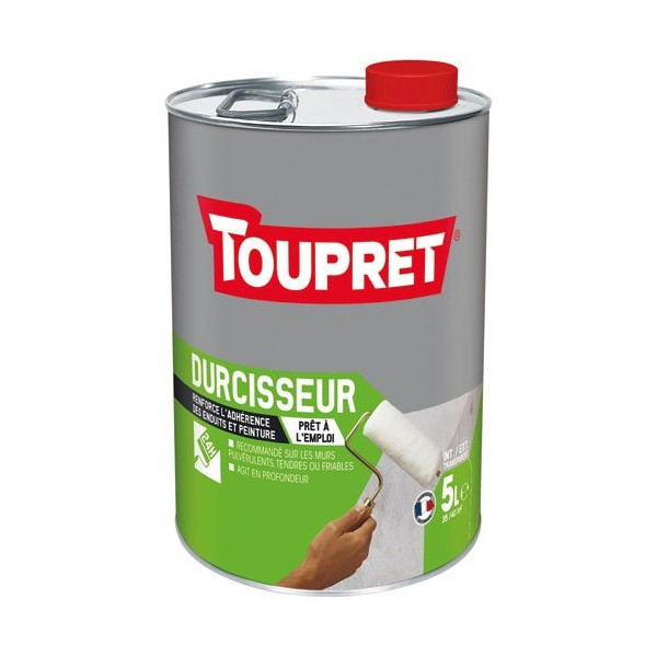 TOUPRET - Durcisseur mur intérieur extérieur liquide 5l