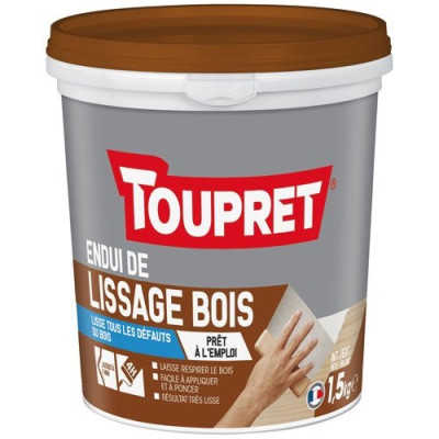 Enduit de Lissage Bois pâte 1,5kg