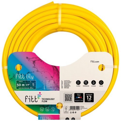 TUYAU FITT LILY JAUNE D15MM X50M