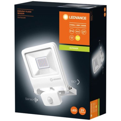 PROJECTEUR ENDURA FLOOD 30W 2400LM BLA