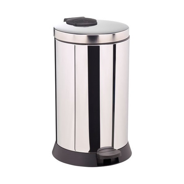 ROSSIGNOL - Poubelle Magic 20l inox brillant