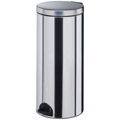 POUBELLE ELORA 30L INOX BRILLANT