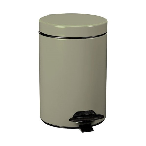 ROSSIGNOL - Poubelle Cyjeu 3l gris vert mat lisse