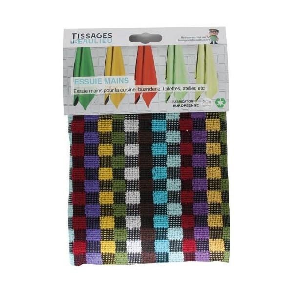 TISSAGES DE BEAULIEU - Torchon mineur 50x70cm