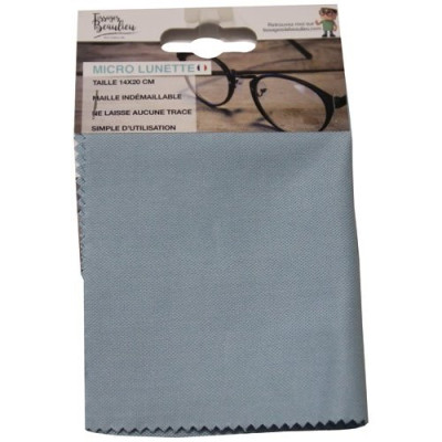 MICROFIBRE ECRAN LUNETTE 14X20CM