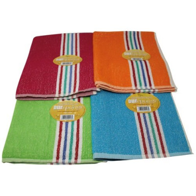 Wassingues Couleurs Bouclettes Eponge Coton 50x63cm Couleurs Assortis