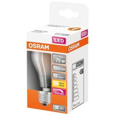 LED STD VER.DEP DIM 9W E27 CHD BTE