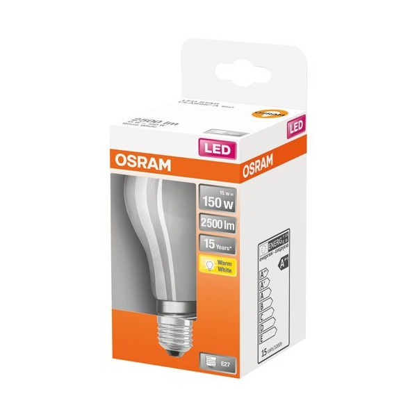 OSRAM - Led standard verre dépoli 16w e27 chaud bte 1